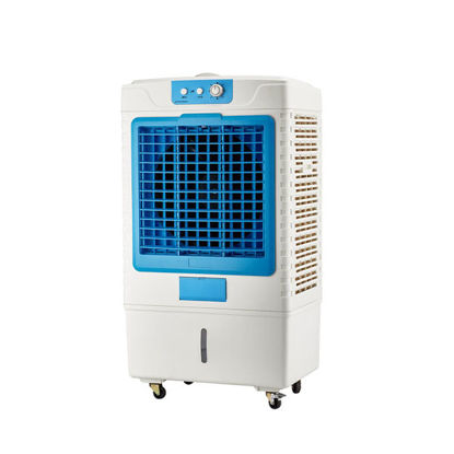 Akai Air Cooler 75 Liters Blue&White With Ice Box