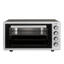SHARP Electric Oven 45 Liter, 1400 Watt, Grill, Fan, Silver x Black - EO-S45-ES2