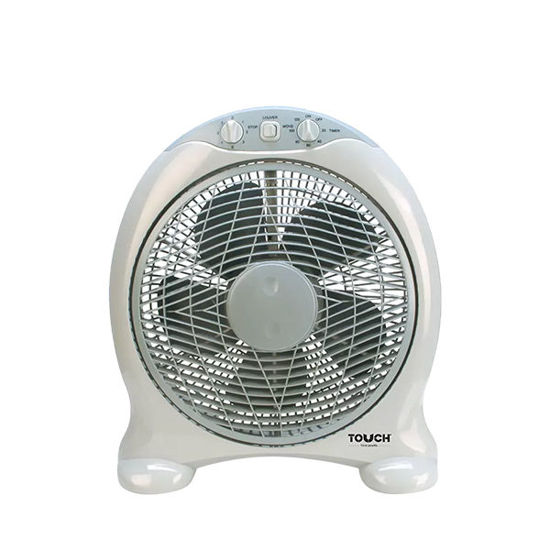 Touch Spring Box Fan 16 Inch White - 40201