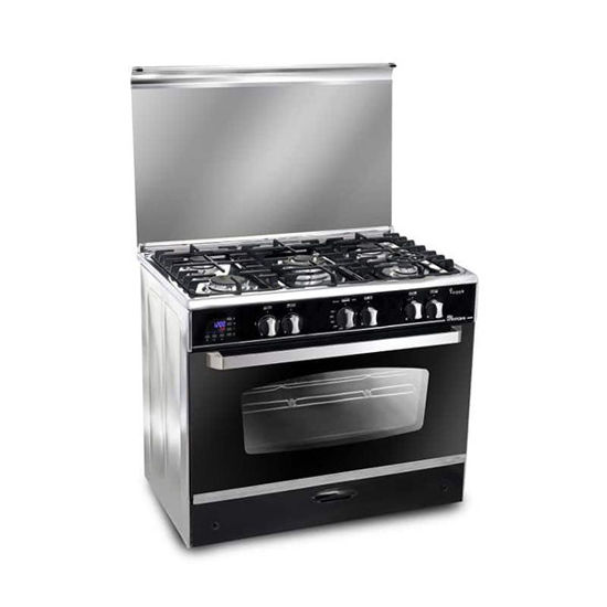 Unionaire Cooker iCook Smart 5 Burners 60*80 Cm Stainless Steel Full Saftey – C6080SSNC511IDSCS2W