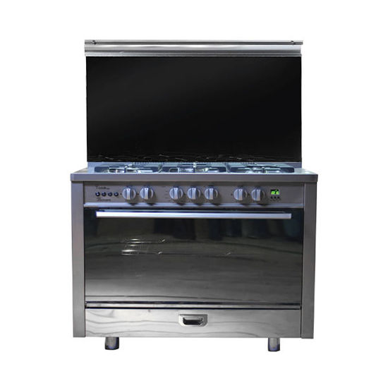 Unionaire Gas Cooker i-Cook PRO 60*90 Stainless with cover – C6090SS2SC511IDSP