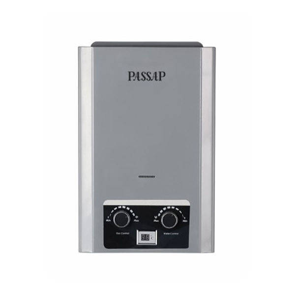 Passap Gas Water Heater - Silver - WH- 6L