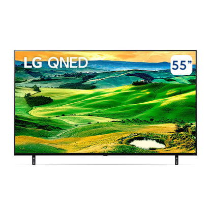 LG ONED TV 55 Inch 4K Smart Cinema HDR WebOS Smart AI ThinQ Pixel Dimming - Model 55QNED806QA
