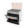 FRESH GAS COOKER 5 BURNERS 90 CM WITH FAN STAINLESS - VERONA-90-13019