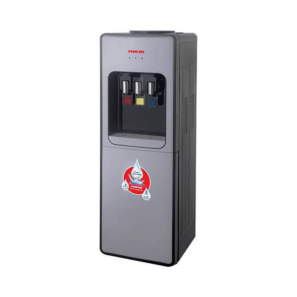 Nikai Water Dispenser 3-Tap Hot & normal & cold Silver - NWD999C