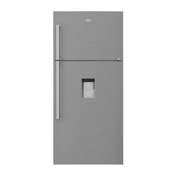 Beko Refrigerator No Frost 2 Doors 555L With Dispenser Harfast Fresh - Stainless Steel - RDNE600K200DX