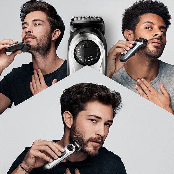 El-Iraqi Company | Braun Beard Trimmer with Gillette Fusion5 ProGlide ...