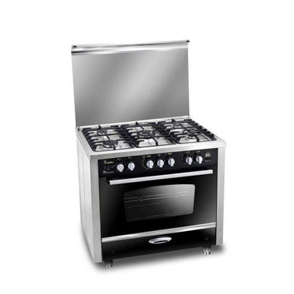Picture of Unionaire Gas Cooker Max 5 Burners 90*60 cm Without Safety Stainless - C69SS-IF-M10