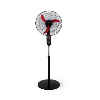 General Stand Fan without Remote Control, 18 Inch, Black - F22
