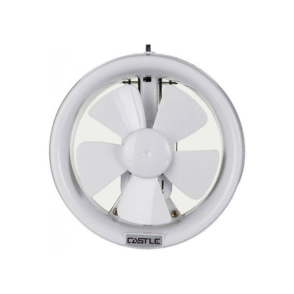 Castle Ventilating Fan Galss 15 cm Size 20 cm White - VF3015R