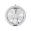 Castle Ventilating Fan Galss 15 cm Size 20 cm White - VF3015R