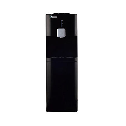 Picture of Penguin Water Dispenser 3 taps with cabinet Black - YL1662S-W