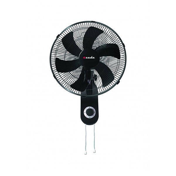 Zada Wall Fan 18 Inch Without remote Black - ZWF-55