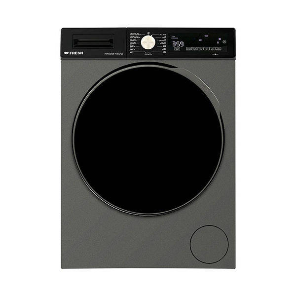 Fresh Washing Machine with Dryer 10 kg/6 kg  Gray - Turkish made - FFM10/6VST3-T1400GPGD