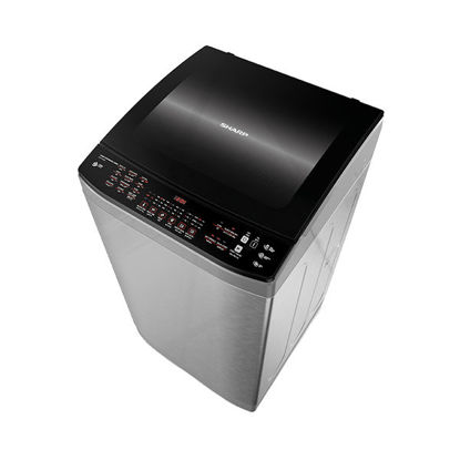 SHARP Washing Machine Top Automatic 11 Kg, DDM Inverter, Pump, Stainless - ES-TD11GSSP