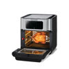 Black+Decker Air Fryer Oven Digital 12L 1500 Watt With Grill Silver - AOF100-B5