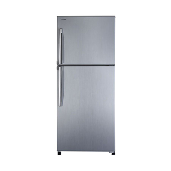 Picture of TOSHIBA Refrigerator No Frost 355 Liter, Silver - GR-EF40P-R-S