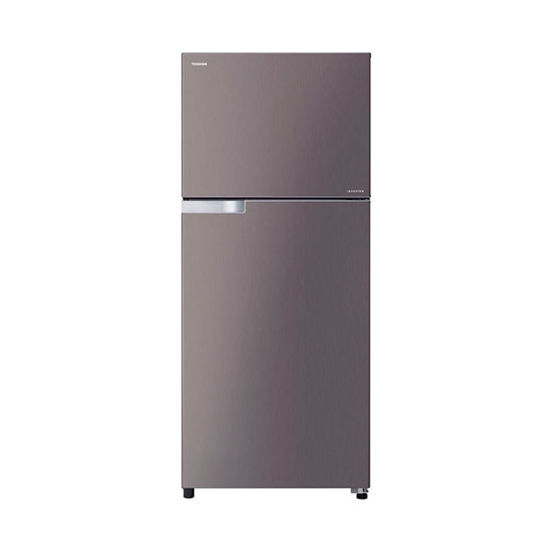 TOSHIBA Refrigerator Inverter No Frost 359 Liter, Stainless - GR-EF46Z-DS