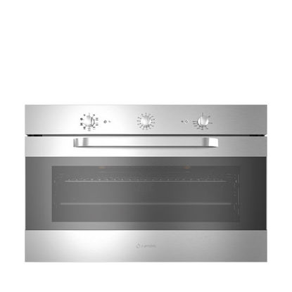 Turbino Oven Built-in Gas*Gas 90 Cm With Fan Stainless - FI-95MT