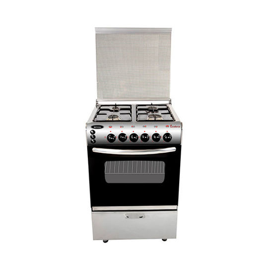 Imperial Gas Cooker 4 Burners 62*60 Cm Without Fan Stainless - PS-6260-SSP-ILMY
