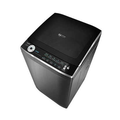 TORNADO Washing Machine Top Automatic 9 Kg, Pump, Dark Silver - TWE-TLN09RDS