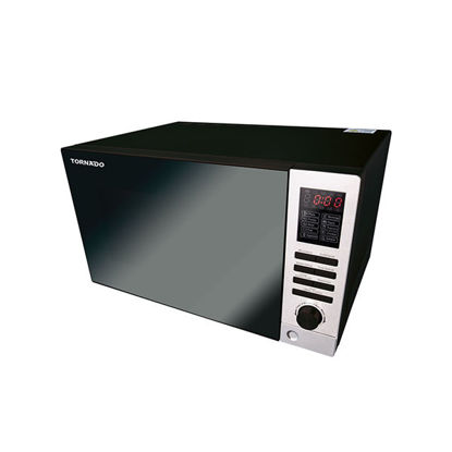 Picture of TORNADO Microwave Grill 25 Liter, 900 Watt, 10 Menus, Black - MOM-C25BBE-BK