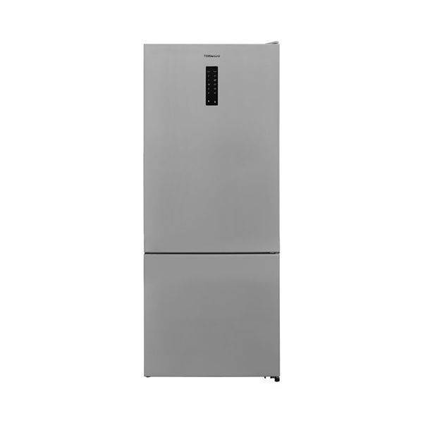 TORNADO Refrigerator Digital, Bottom Freezer, Advanced No Frost 430 Liter, Silver RF-452BVT-SL