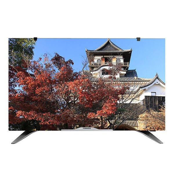 TORNADO Shield Smart LED TV 32 Inch HD With Built-In Receiver, 2 HDMI and 2 USB Inputs 32ES9300E-A