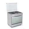 White Point Free Standing Gas Cooker 80*60 With 5 Burners -Fully Stainless - Mirror Oven Door WPGC8060XFSAN