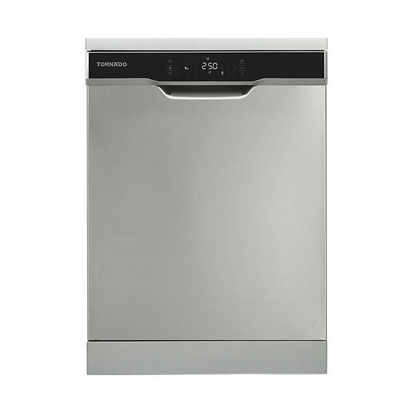 TORNADO Dishwasher 15 Person, 60 cm, Digital, 8 Programs, Inox TDV-FN158COX