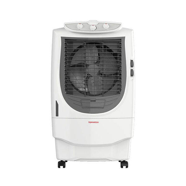 TORNADO Air Cooler Digital 70 Liter, 3 Speeds, Remote, White x Grey - TAC-70R