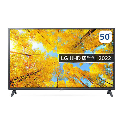 LG UHD 4K TV 50 Inch Cinema Screen Design 4K Active HDR WebOS Smart AI ThinQ Model 50UQ75006LG