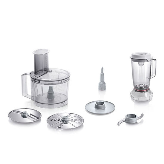 Robot Multifonction Bosch MultiTalent 8 MC812S820 - 1250W - Bol 3.9L - Blanc/Argent