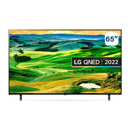 LG ONED TV 65 Inch 4K Smart Cinema HDR WebOS Smart AI ThinQ Pixel Dimming - Model 65QNED806QA