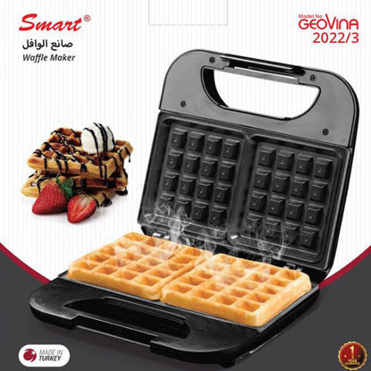 Geovina 2022/3 Waffle Maker- 750 W - Black
