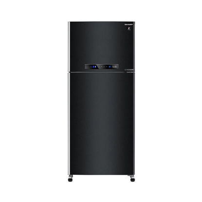 SHARP Refrigerator Inverter Digital, No Frost 385 Liter, Black SJ-PV48G-BK