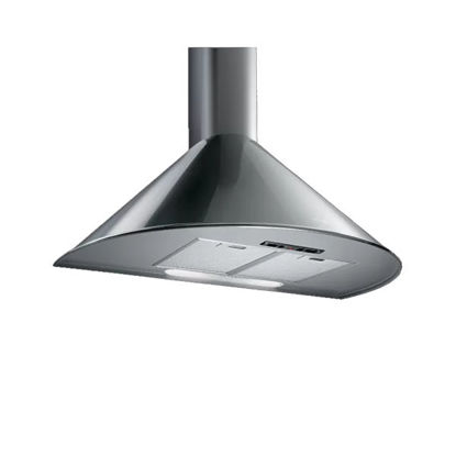 Turbo air hood 90 cm 600 m3/h rounded stainless - Agrigento 90