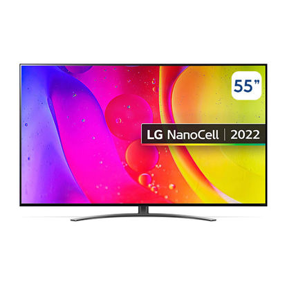 LG NanoCell TV 55 Inch , Cinema Screen Design 4K Active HDR WebOS Smart AI ThinQ Model 55NANO846QA
