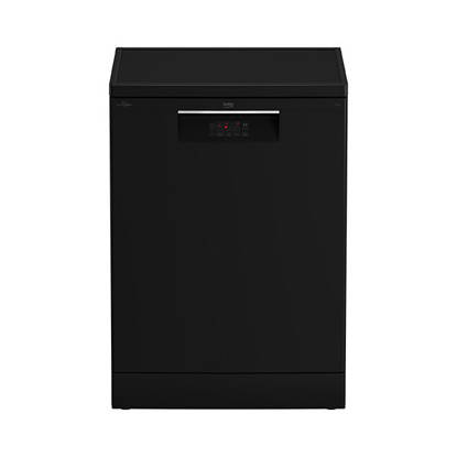 Beko Dishwasher 14 Sets 5 Programs Inverter - Black Digital - BDFN15420B