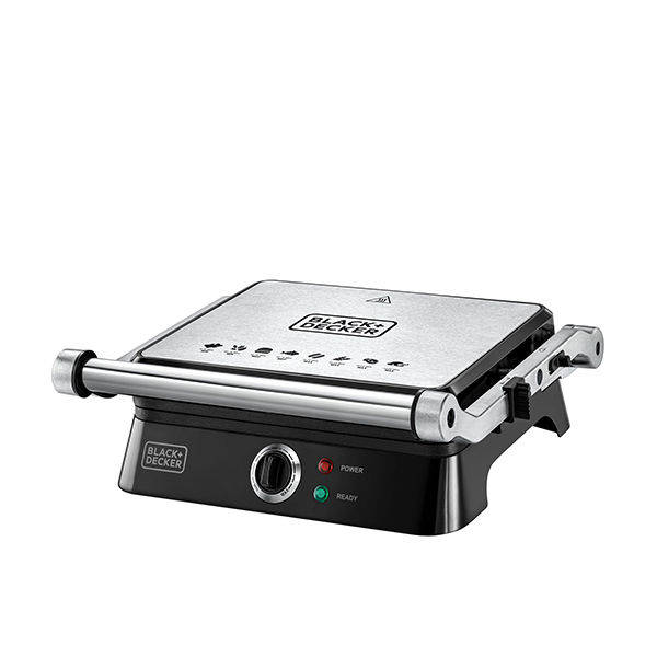 Black+Decker Contact Grill 1400W Black CG1400-B5