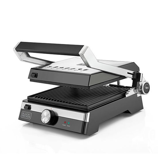 ElIraqi Company Black+Decker Contact Grill 2000W Black CG2000B5