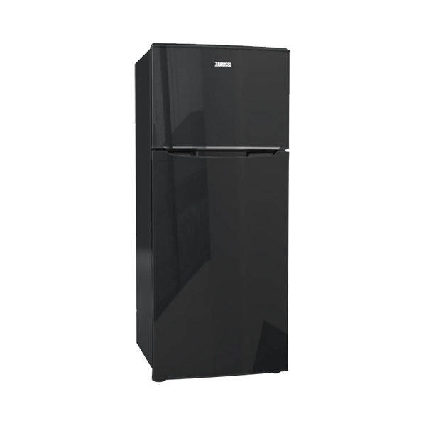 Zanussi no frost black crispo fridge 437 litter DF45B