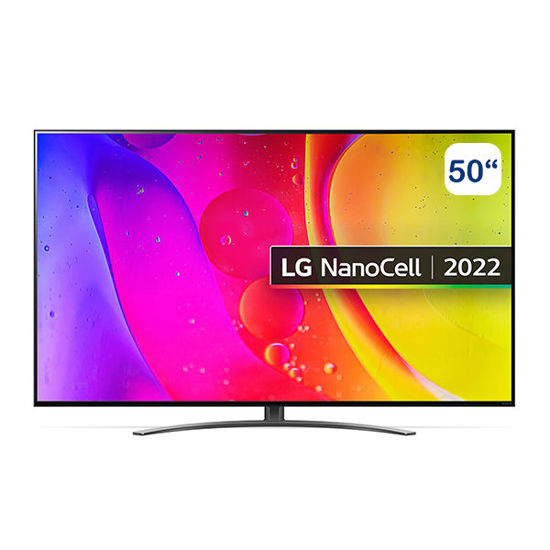 LG NanoCell TV 50 Inch , Cinema Screen Design 4K Active HDR WebOS Smart AI ThinQ Model 50NANO846QA