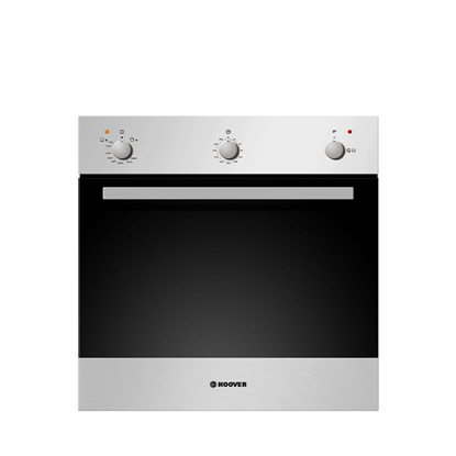 Picture of HOOVER Built-In Oven Gas 60 x 60 cm, 50 Liter, Stainless Steel x Black HPG202/1XG