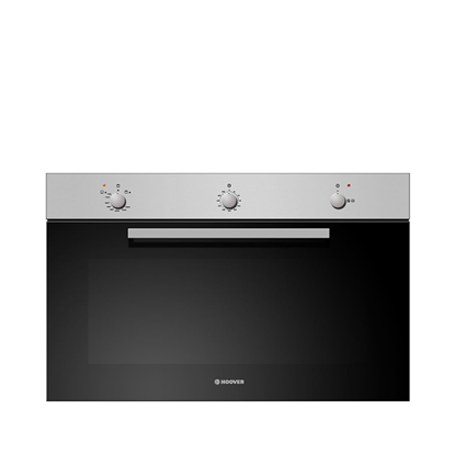 Picture of HOOVER Built-In Oven Gas 90 x 60 cm, 93 Liter, Stainless Steel x Black HGG93