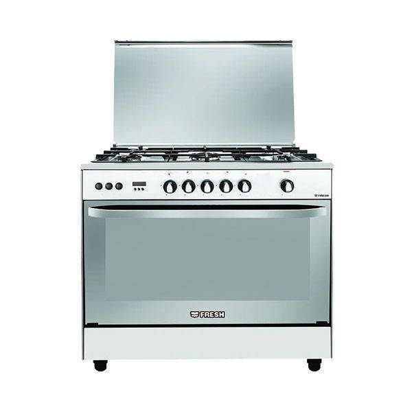 14442-Fresh Gas Cooker hamar air fryer Stainless 90cm