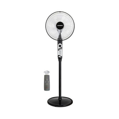 Fresh Stand Fan Silent  16 Inch with remote - Black - 500012019