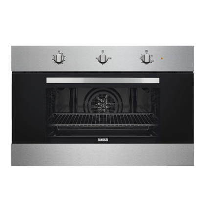 Picture of Zanussi Built in Gas oven Gas Grill 90 cm Stainless Steel Model ZOG9991X