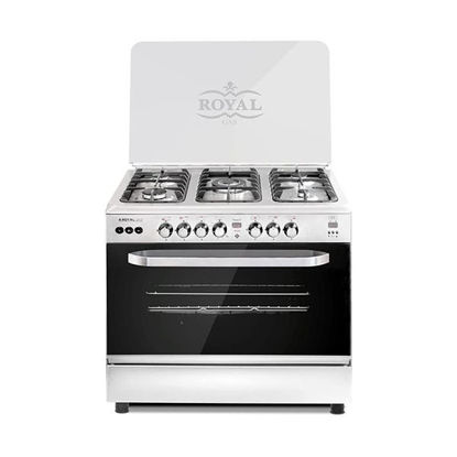 Royal Gas Free Stand Cooker 60*80 - Master Chef  Fan, Cast, Digital, Sensor- Full Safety MC80-C-SS-DFSV 290