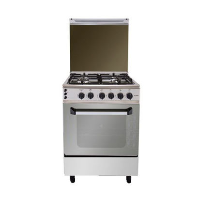 Fresh Cooker Rainbow 4 Burners  60*60 cm Without Fan Stainless Steel - 0311